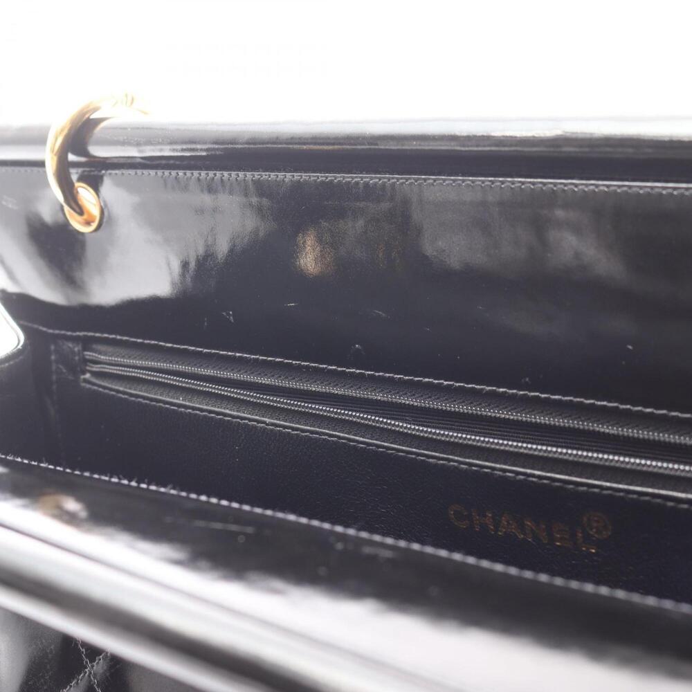 CHANEL Black Leather Tote Bag - Picture 8 of 15